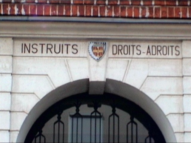 La devise de l'Ecole